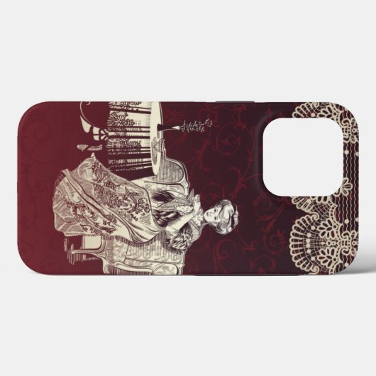 Lady Drink Case-Mate iPhone Hülle (Rückseite (Horizontal))