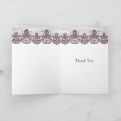 Lady Drink Dankeskarte (Innenseite)