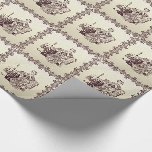 Lady Drink Geschenkpapier (Ecke)