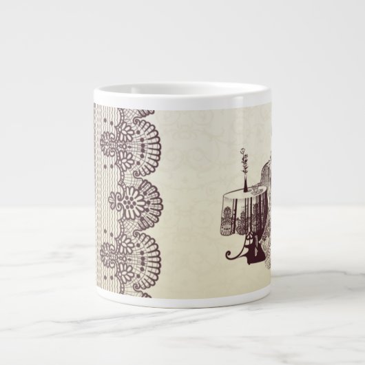 Lady Drink Jumbo-Tasse (Vorderseite)