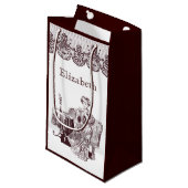 Lady Drink Kleine Geschenktüte (Vorderseite Schrägansicht)