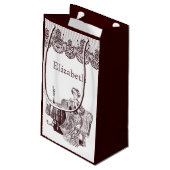 Lady Drink Kleine Geschenktüte (Rückseite Schrägansicht)