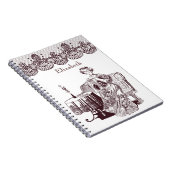 Lady Drink Notizblock (Rechte Seite)