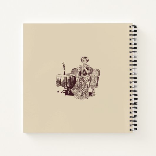 Lady Drink Notizblock (Rückseite)