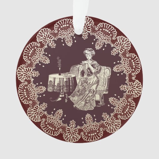 Lady Drink Ornament (Vorderseite)