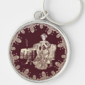 Lady Drink Schlüsselanhänger (Vorne)