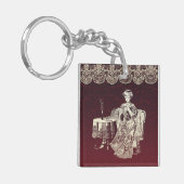 Lady Drink Schlüsselanhänger (Vorderseite links)