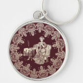 Lady Drink Schlüsselanhänger (Vorne)