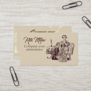 Lady Drink Visitenkarte