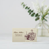 Lady Drink Visitenkarte (Stehend Vorderseite)