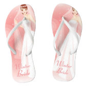 LADY ELEGANCE COLLECTION - Bride Badesandalen (Fußbett)