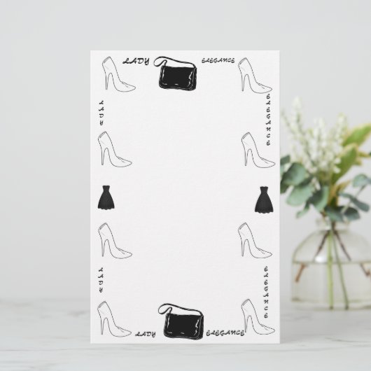 LADY ELEGANCE COLLECTION BRIEFPAPIER (Stehend Vorderseite)