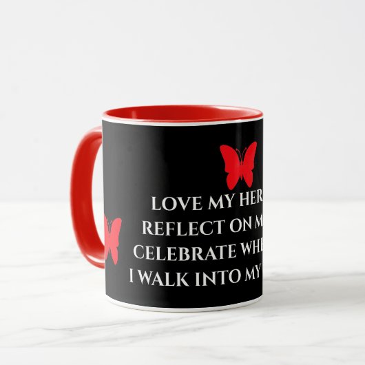 Lady Elegance Collection-Kaffee Tasse (Vorderseite Links)