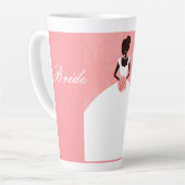 Lady Elegance Collection Latte Tasse (Linke Ecke)