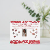 LADY ELEGANCE COLLECTION POSTKARTE (Stehend Vorderseite)