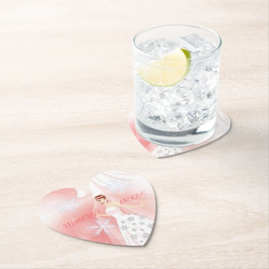 Lady Elegance Collection - Winter Bride Untersetzer (Vor Ort)