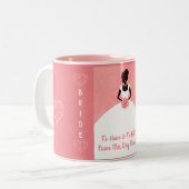 Lady Elegance Collection Zweifarbige Tasse (Vorderseite Links)