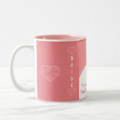 Lady Elegance Collection Zweifarbige Tasse (Links)