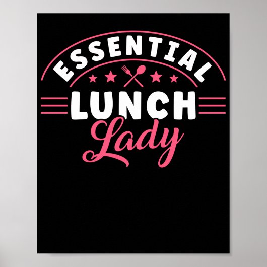 Lady Essential Lunch Lady Mittag Lady Poster (Vorne)