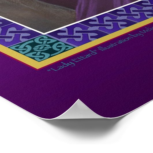Lady Ettard Print Poster (Ecke)