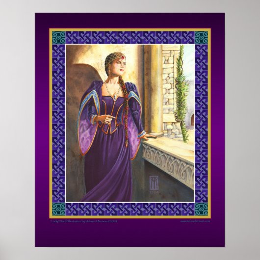 Lady Ettard Print Poster (Vorne)