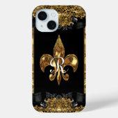 Lady Eve Fleur Monogram Case-Mate iPhone Hülle (Rückseite)