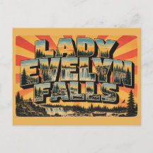 Lady Evelyn Falls NT Territorialpark Kunst