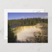 Lady Evelyn Falls Territorial Park, Northwest Postkarte (Vorne/Hinten)
