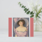 Lady Fee Postkarte (Stehend Vorderseite)