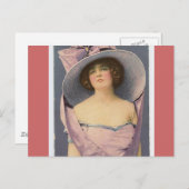 Lady Fee Postkarte (Vorne/Hinten)