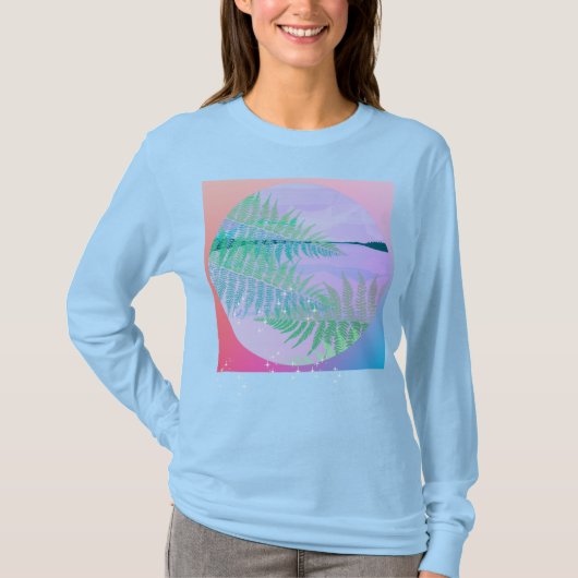 Lady Fern Sweatshirt T-Shirt (Vorderseite)