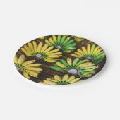 Lady Finger Bananas ~ Egg Banana (ก ล้ ว ย ข่ ไ) Pappteller (Schrägansicht)