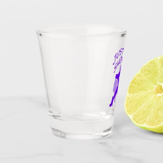 Lady Fotograf Shoot Glass Schnapsglas (Links)