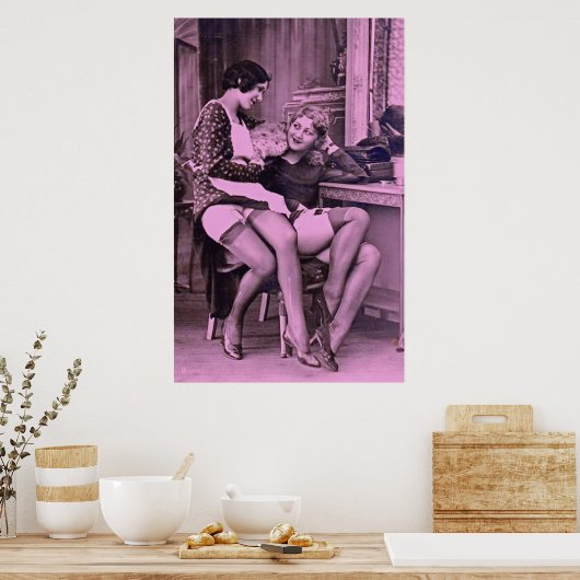 Lady Friends Poster (Küche)