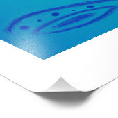 Lady Galactic Being Fotodruck (Ecke)