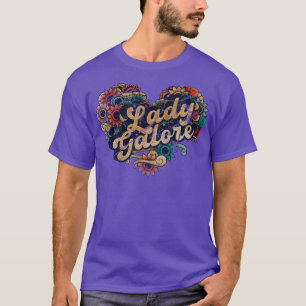 Lady Galore VIGNETTE VINTAGE FARBE T-Shirt