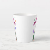 Lady Garening Blume Muttertag Milchtasse (Vorderseite)