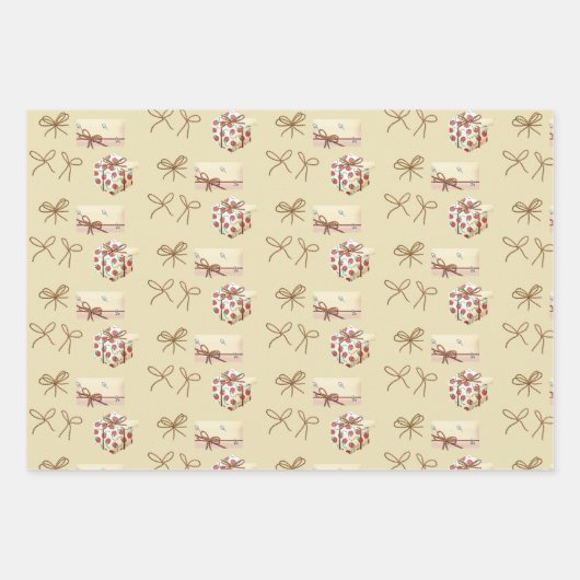 Lady & Gent Geschenkpapier Set (Vorderseite 3)