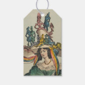 Lady - Geschenkstempel Geschenkanhänger (Vorderseite)