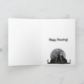 Lady Gespenst durch Spuk Haus Karte (Innenseite)