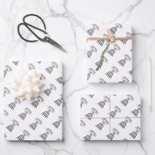 LADY Gift Geschenkpapier Set (Vorderseite)