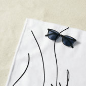 LADY GODIVA Badtuch Strandtuch (Beispiel)