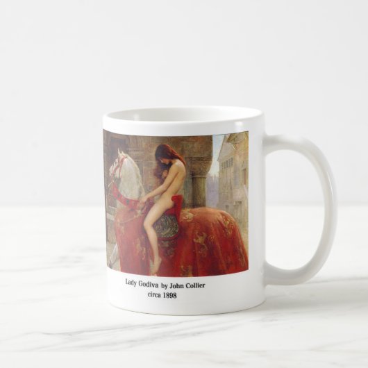 Lady Godiva, by John Collier Kaffeetasse (Rechts)