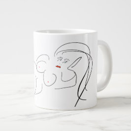 LADY GODIVA Jumbo Tasse