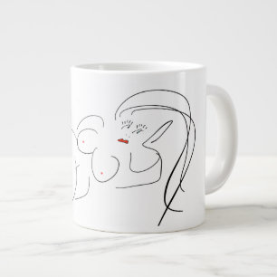 LADY GODIVA Jumbo Tasse