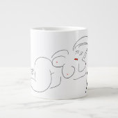 LADY GODIVA Jumbo Tasse (Vorderseite)