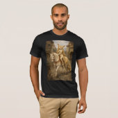 Lady Godiva mit Fell T-Shirt (Vorne ganz)
