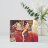 Lady Godiva Postcard Postkarte (Stehend Vorderseite)