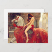 Lady Godiva Postcard Postkarte (Vorne/Hinten)