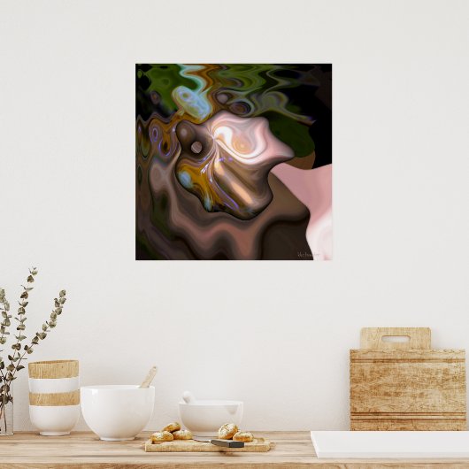 Lady Godiva Poster (Küche)